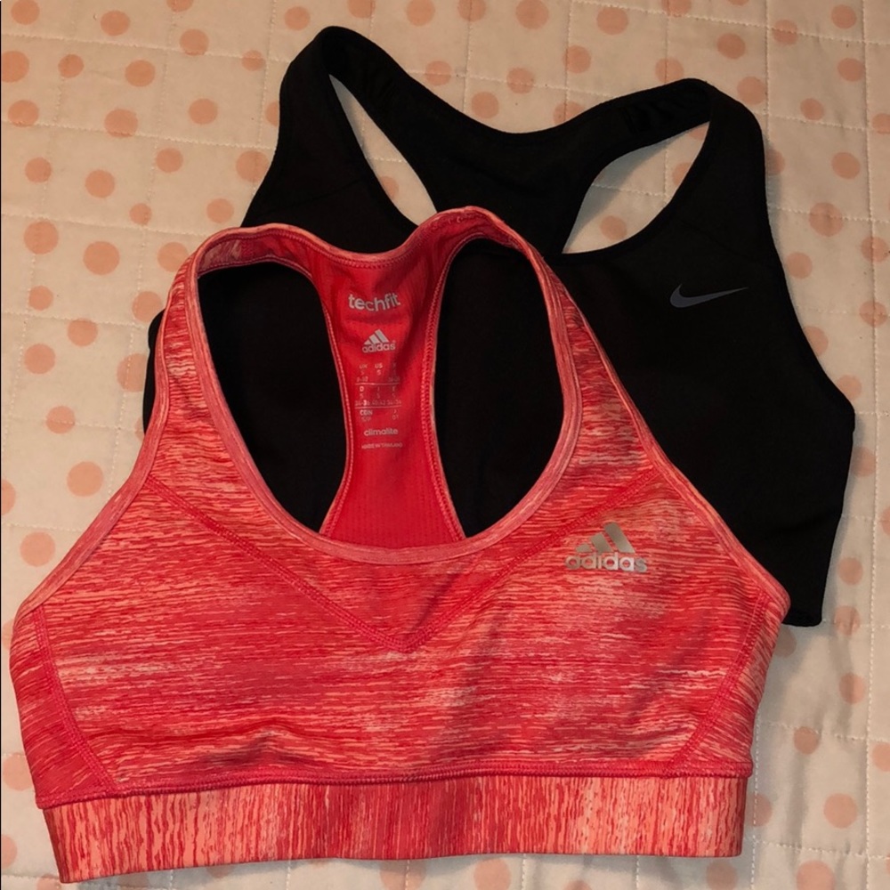 2 sports bras nike & adidas - Picture 2 of 6